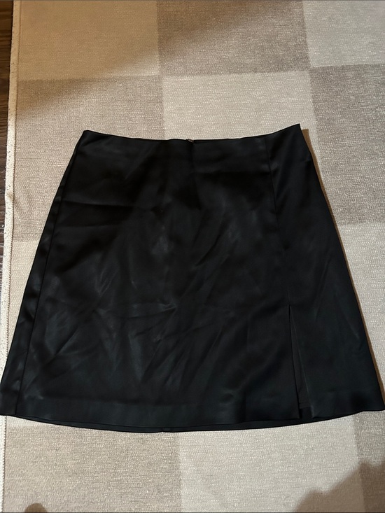 Sunday Best Dresses & Skirts - Sunday Best Black Mini Skirt with Front Slit